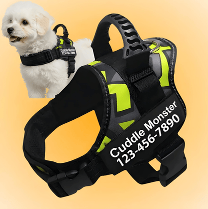 Custom No-Pull Dog Harness – Adjustable, Premium Quality for Small & Large Dogs