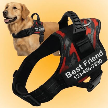 Custom No-Pull Dog Harness – Adjustable, Premium Quality for Small & Large Dogs