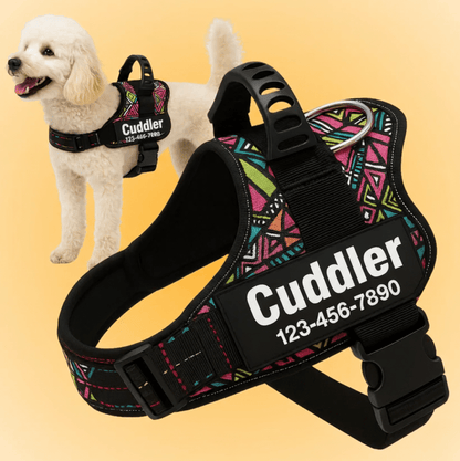 Custom No-Pull Dog Harness – Adjustable, Premium Quality for Small & Large Dogs