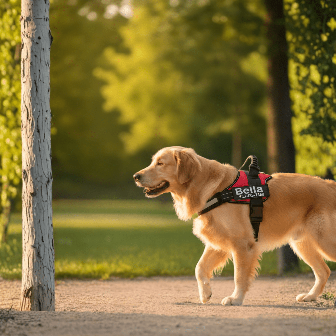 Custom No-Pull Dog Harness – Adjustable, Premium Quality for Small & Large Dogs